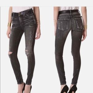 Citizens Of Humanity Dark Gray Skinny Jeans